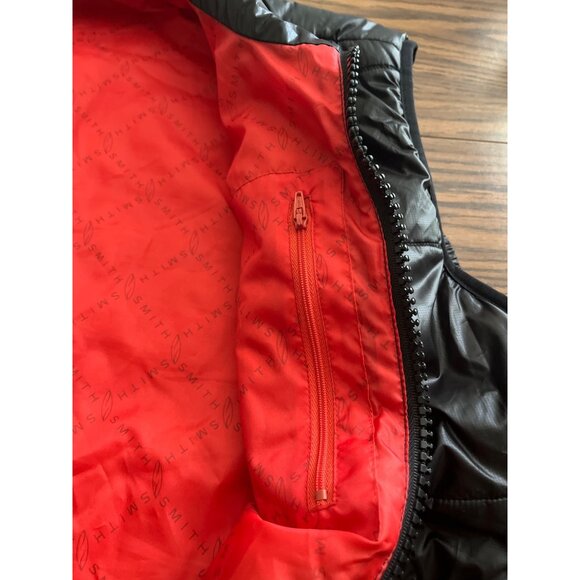 Smith zip-up black sleeveless puffer vest size XXL - Picture 4 of 7
